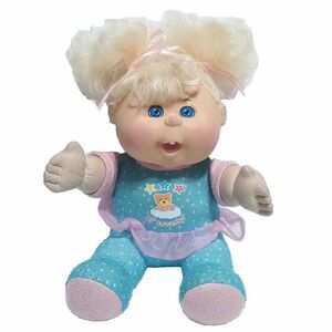 Cabbage Patch Kids Doll 2011 Sittin Pretty Lil Dreamer Blonde Blue Eyes Soft